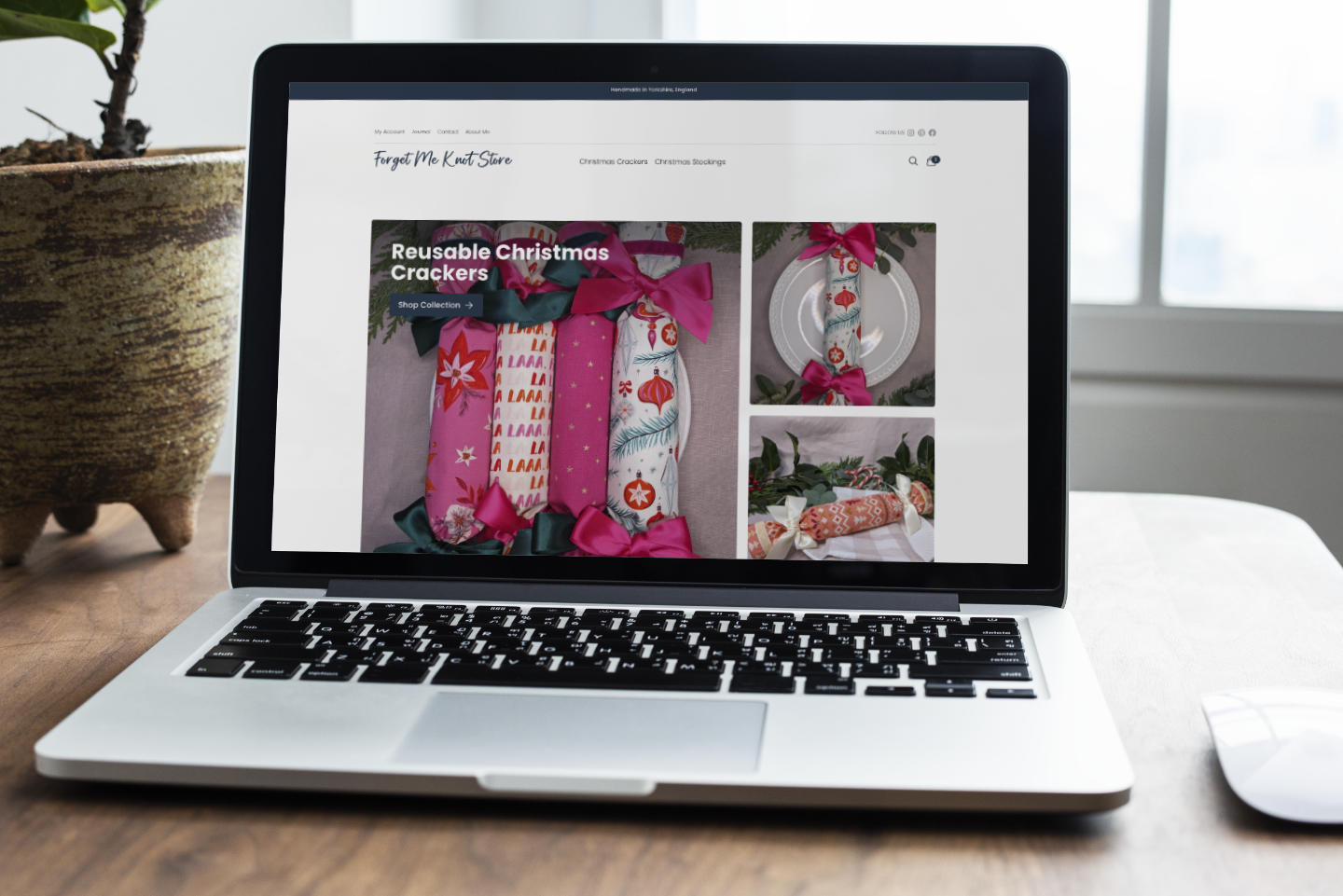 Forget Me Knot Store project preview